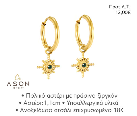 ASON EJE020 EARRINGS
