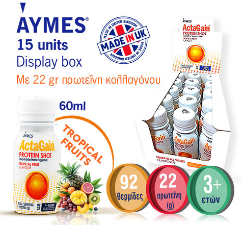 ActaGain Protein shot Tropical Fruit