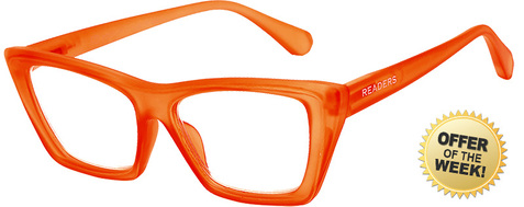 READERS RD215 ORANGE +2.00