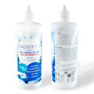 UNOSOFT-HY 360ml υγρά φακών επαφής κωδ. M403360