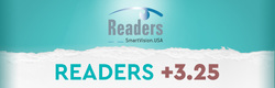 READERS +3.25