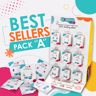 BIZUTERIA KIDS BK101 ΣΥΛΛΟΓΗ ΠΑΙΔΙΚΩΝ ΚΟΣΜΗΜΑΤΩΝ "A" 18 pcs SET