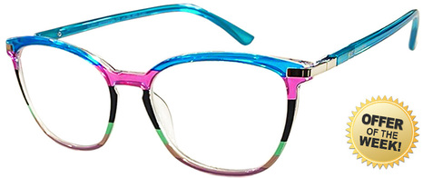 READERS RD220 BLUE +4.00
