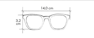 RD207 - Readers in 2 colors & 16 dioptre
