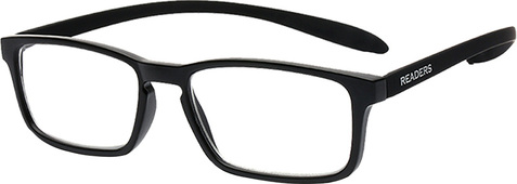 READERS RD207 BLACK +5.00