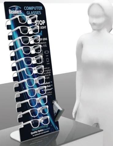 DBL-11 Stand πάγκου BLUE LIGHT, 11 ΘΕΣΕΩΝ