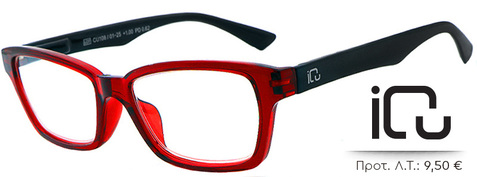 ICU CU108 RED +1.00