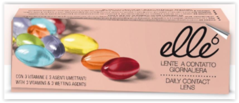 ΣΕΤ Χ 30 ημερήσιοι φακοί επαφής MARSHAL κωδ. Μ60132 Elle 6 Hyaluronate + 3 Vitamines!